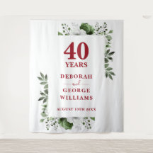 Foto zum 40. Geburtstag der Floral im Hintergrund