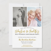 Foto zum 50. Hochzeitstag Einladung (Vorderseite)