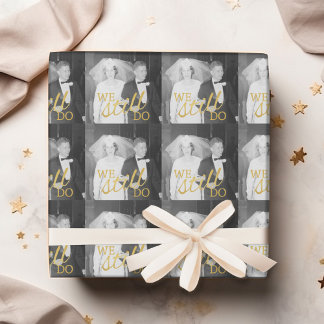 Foto zum 50. Hochzeitstag - wir tun es noch Geschenkpapier