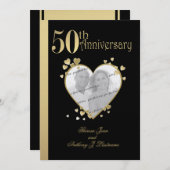 Foto zum 50. Jahrestag Einladung (Vorne/Hinten)