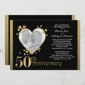 Foto zum 50. Jahrestag Einladung (Vorne/Hinten)