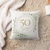 Foto zum 50. Jubiläum Kissen (Decke)