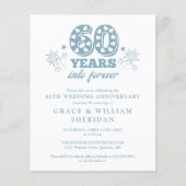 Foto zum 60-jährigen Jubiläum für immer einladen (Vorderseite)