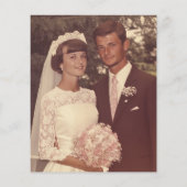 Foto zum 60-jährigen Jubiläum für immer einladen (Rückseite)