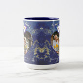 Foto zum 9. Geburtstag Lapis Heart Tasse (Mittel)