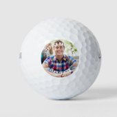 Foto zum Abschluss eines Jahrgangs Golfball (Vorderseite)