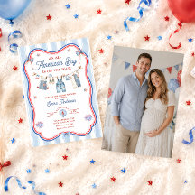 Foto zum Baby Shower All American Boy