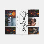 Foto zum Besten Freundschaftstag Fleecedecke (Vorderseite (Horizontal))