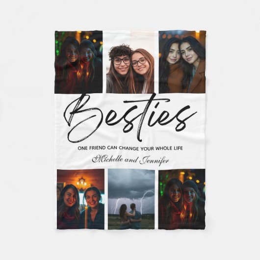 Foto zum Besten Freundschaftstag Fleecedecke (Vorderseite)