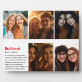 Foto zum Besten Freundschaftstag Fotoplatte (Vorderseite)