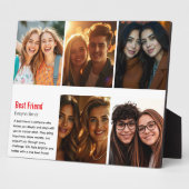 Foto zum Besten Freundschaftstag Fotoplatte (Seite)