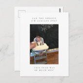 Foto zum ersten Geburtstag danke Postkarte (Vorne/Hinten)