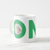 Foto zum ersten Geburtstag Kaffeetasse (Vorderseite Links)