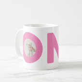 Foto zum ersten Geburtstag Kaffeetasse (Vorderseite Links)