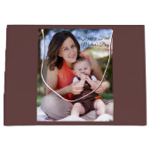 Foto zum Ersten Muttertag Große Geschenktüte (Vorderseite)