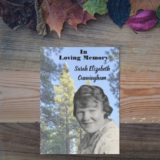 Foto zum Gedächtnisdienst Pine Tree Programm