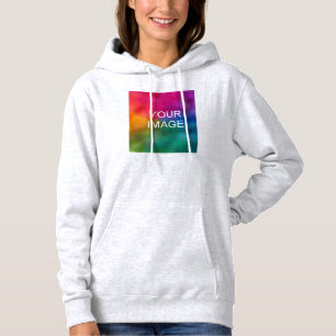 Foto zum Hochladen von Kundentexten - Ash Gray Mod Hoodie