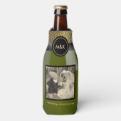 Foto zum Hochzeitstag Flaschenkühler (Flaschenvorderseite)