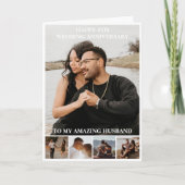 Foto zum Hochzeitstag Karte (Vorderseite)