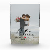 Foto zum Hochzeitstag nach Maß (Vorderseite)