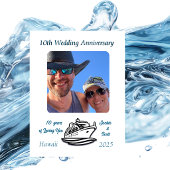 Foto zum Hochzeitstag PERSONALISIEREN Magnet