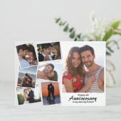 Foto zum Hochzeitstag | Sammelkarte (Stehend Vorderseite)