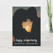 Foto zum Jahrestag | Skript Karte (Vorderseite)