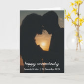 Foto zum Jahrestag | Skript Karte (Gelbe Blume)