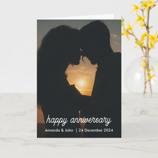 Foto zum Jahrestag | Skript Karte (Gelbe Blume)