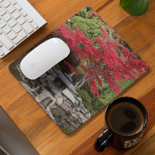 Foto zum japanischen Garten Pond Lantern und Rote  Mousepad