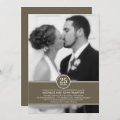 Foto zum Jubiläum Einladung (Vorne/Hinten)