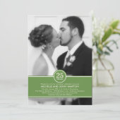 Foto zum Jubiläum Einladung (Stehend Vorderseite)