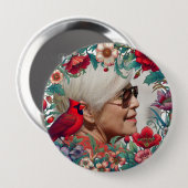 Foto zum Kardinal-Memorial Keepake Button (Vorne & Hinten)