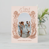 Foto zum Meeresleben Folien Feiertagskarte (Stehend vorne)