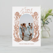 Foto zum Meeresleben Folien Feiertagskarte (Stehend vorne)