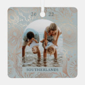 Foto zum Meeresleben Ornament Aus Metall (Rückseite)