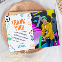 Foto zum modernen Geburtstagsfest für Jungen mit S