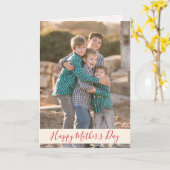 Foto zum Muttertag Karte (Gelbe Blume)