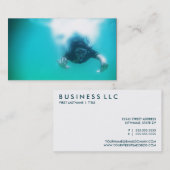 Foto zum Schnorcheln Visitenkarte (Vorne/Hinten)