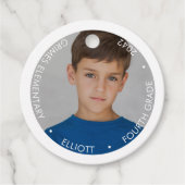 Foto zum Schuljahr Geschenkanhänger (Vorderseite)