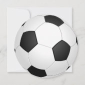 Foto zum Thema Fußball Einladung (Rückseite)