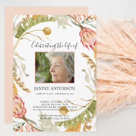 Foto zum Tropenblumen Einladung