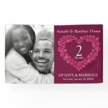 Foto zum zweiten Jahrestag der Hochzeit von Garnet