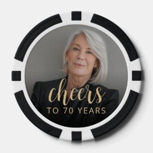Foto zur 70. Geburtstagsfeier Prost Pokerchips