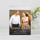 Foto zur Ankündigung von Hochzeiten in derselben L (Stehend Vorderseite)