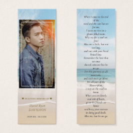 Foto zur Beerdigung des Gedicht Lesezeichen