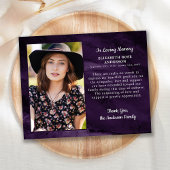 Foto zur Beerdigung des Haushalts Danke Lila