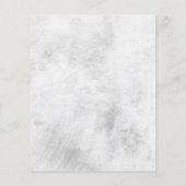 Foto zur Beerdigung des Haushalts Dankeschön-Karte (Rückseite)