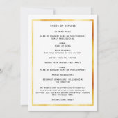 Foto zur Beerdigung des Lebenslebens Einladung (Rückseite)