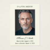 Foto zur Beerdigung Mary Prayer (Vorderseite)